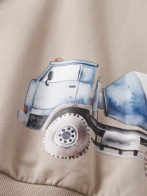 NAME IT Sweatshirt Narina Box Island Fossil